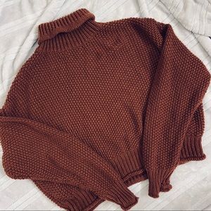 Knitted Turtle Neck Sweater
